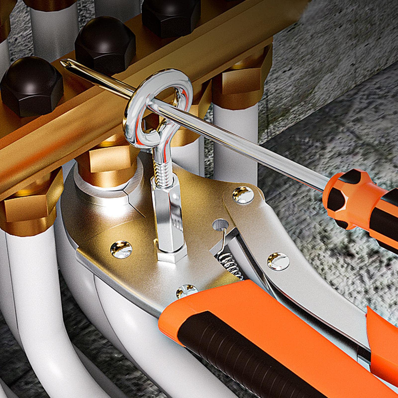 ابزارهای دستی در تعمیرات لوله بازکنی